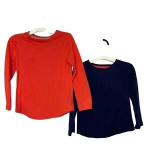Amazon Essentials girls’ long sleeve tops Size XS(4-5)